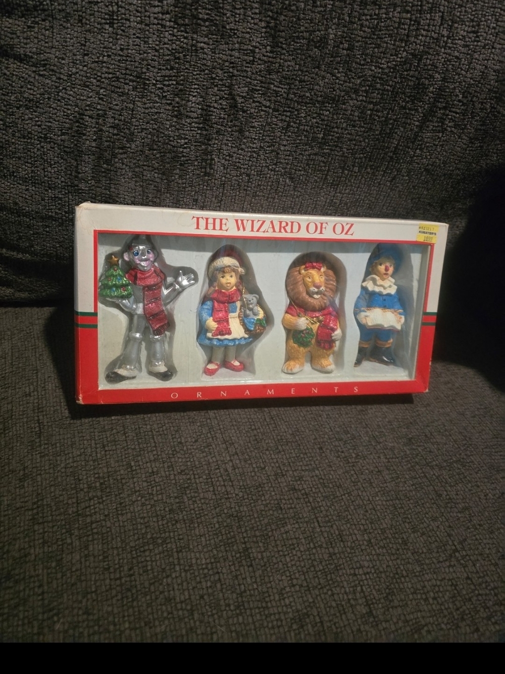 The Wizard of Oz Christmas Ornaments - Set of 4